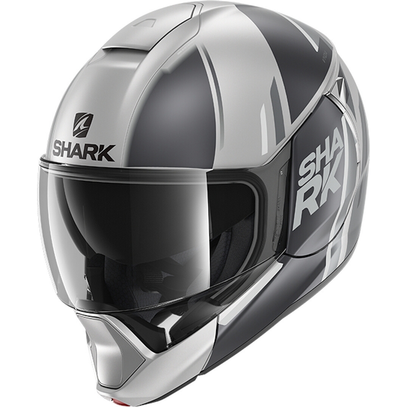 Preklopna kaciga SHARK EVOJET Vyda siva
