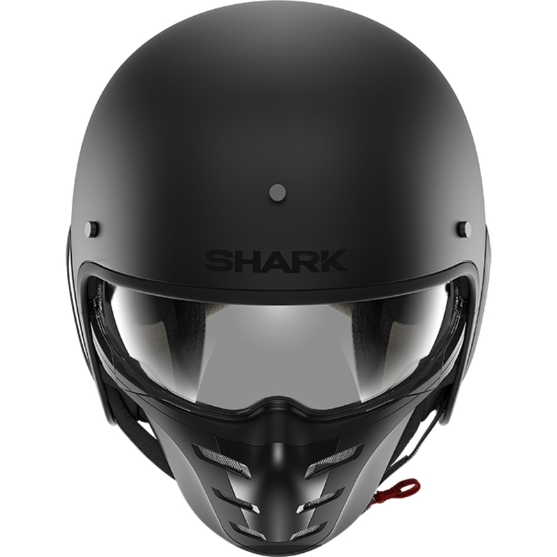 Otvorena kaciga SHARK S-DRAK 2 Blank crna mat