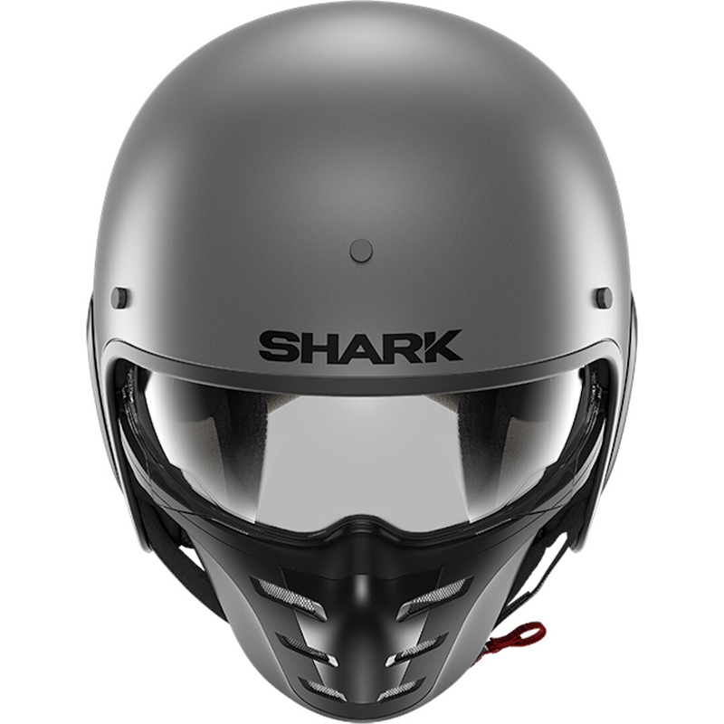 Otvorena kaciga s maskom SHARK S-DRAK 2 Blank antracit mat