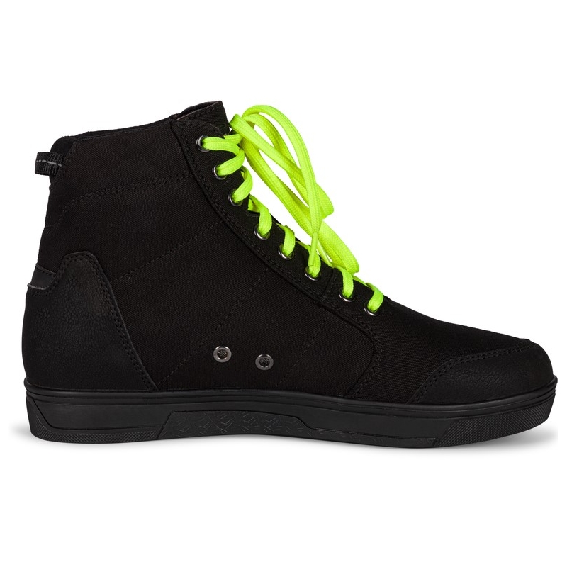 Ozone Town motociklističke čizme crno-fluo žute