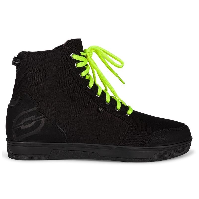 Ozone Town motociklističke čizme crno-fluo žute