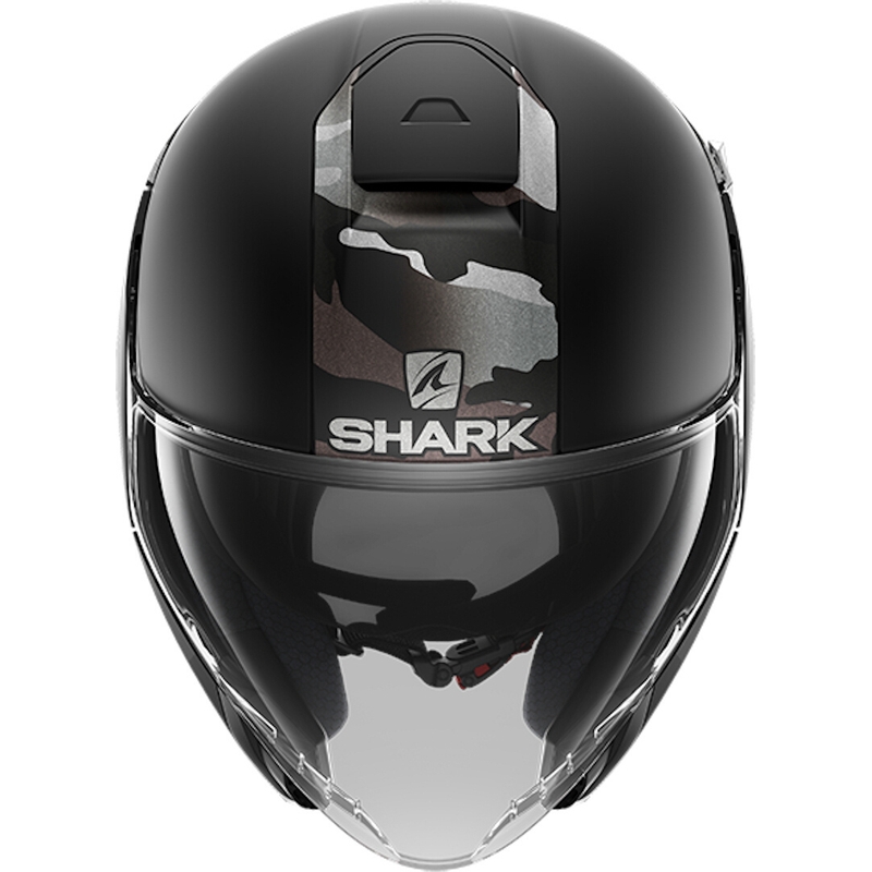 SHARK CITYCRUISER Otvorena kaciga Genom Crno-Siva rasprodaja
