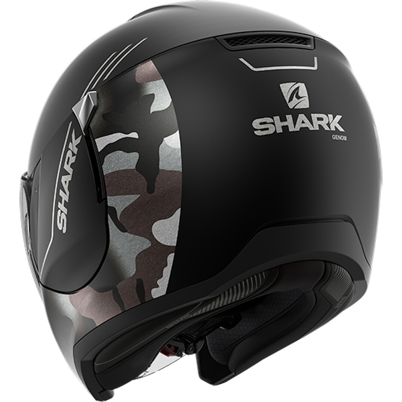 SHARK CITYCRUISER Otvorena kaciga Genom Crno-Siva rasprodaja