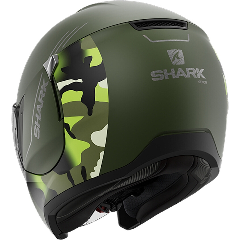 Otvorena kaciga SHARK CITYCRUISER Genom zelena
