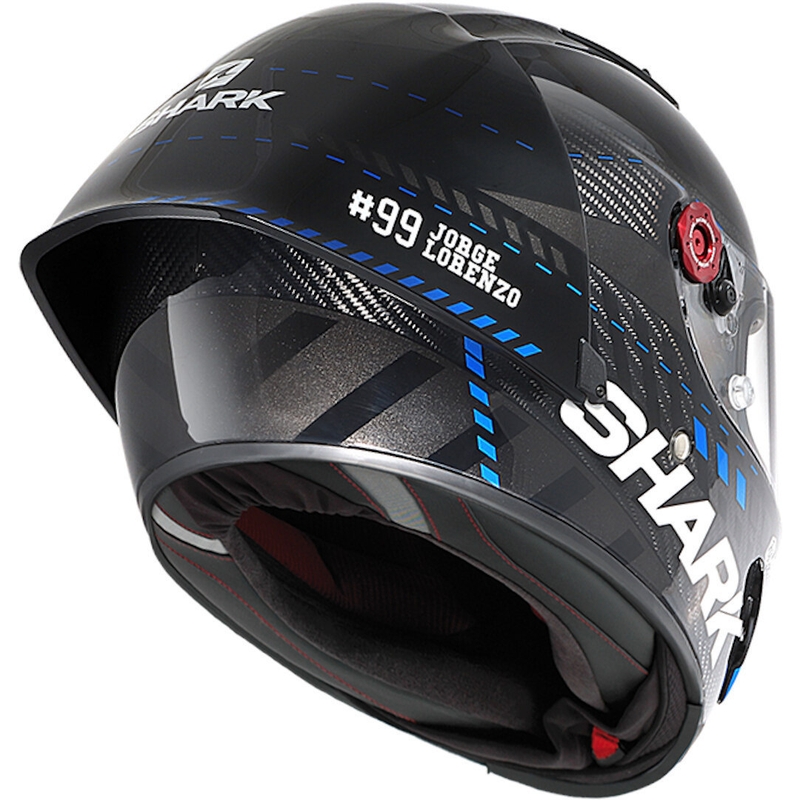 Kaciga SHARK RACE R-PRO GP Lorenzo Winter Test 99 crno-plava