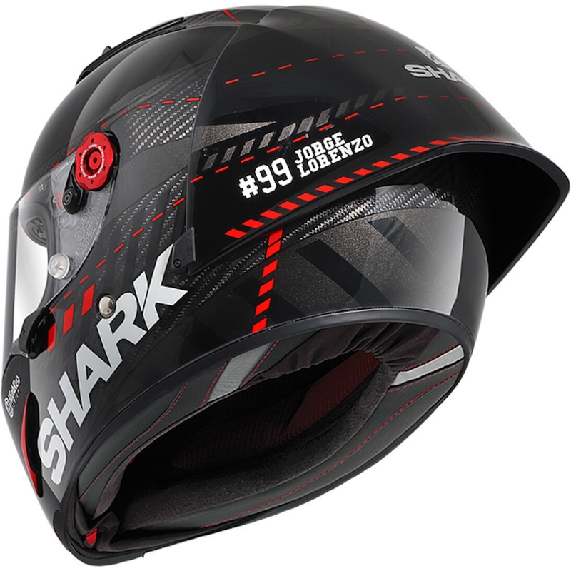 SHARK RACE R-PRO GP Lorenzo Winter Test 99 kaciga crno-crvena rasprodaja