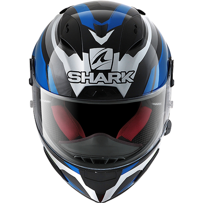 Integralna kaciga SHARK RACE R-PRO Aspy crna-plava-fluo žuta
