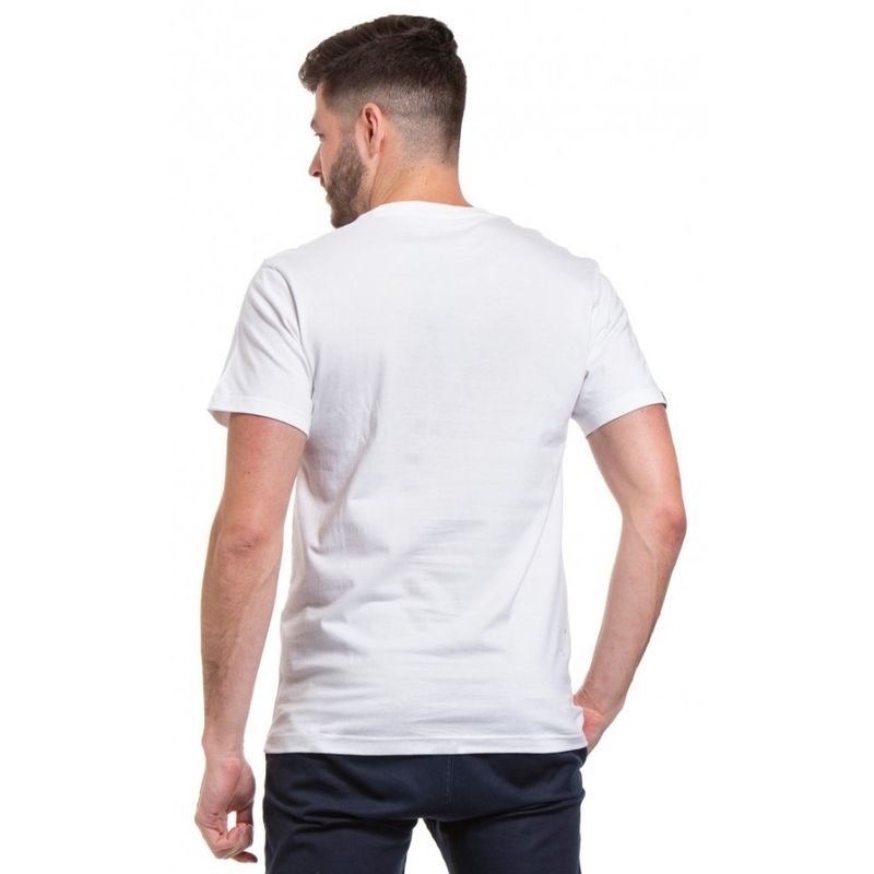 Majica kratkih rukava Meatfly Logo bijela