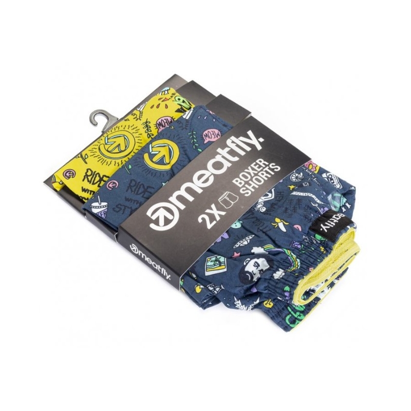 Bokserice Meatfly Agostino Double pack - Jamm rasprodaja