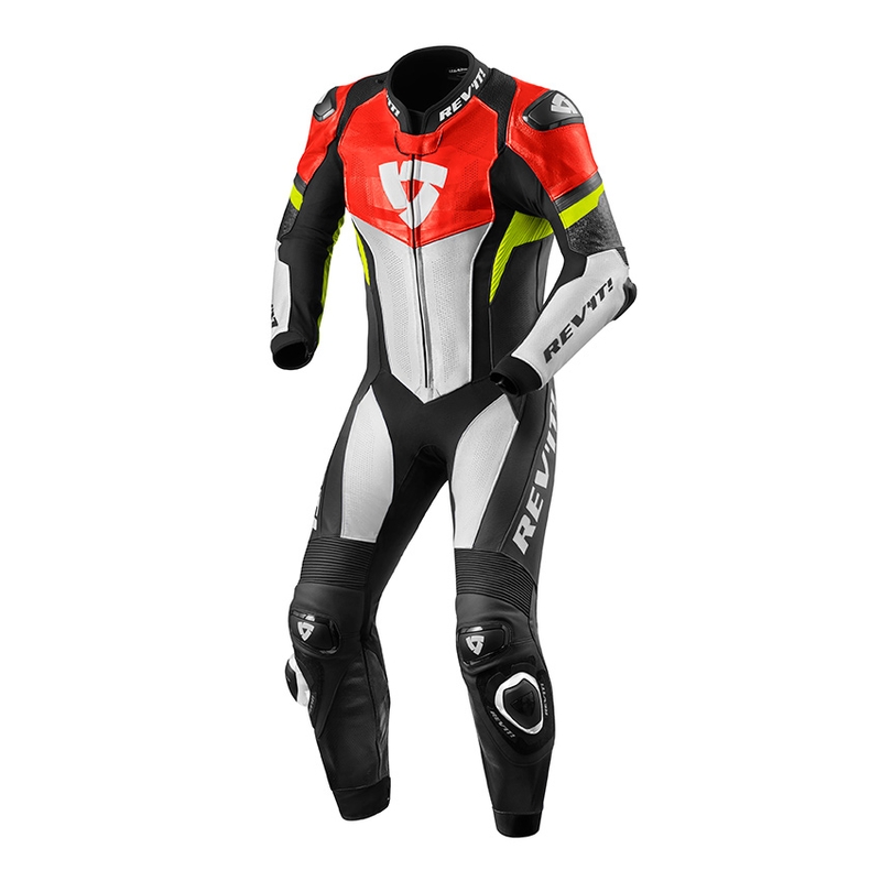 Jednodijelno motociklističko odijelo Revit Hyperspeed neon crveno-neon žuto rasprodaja
