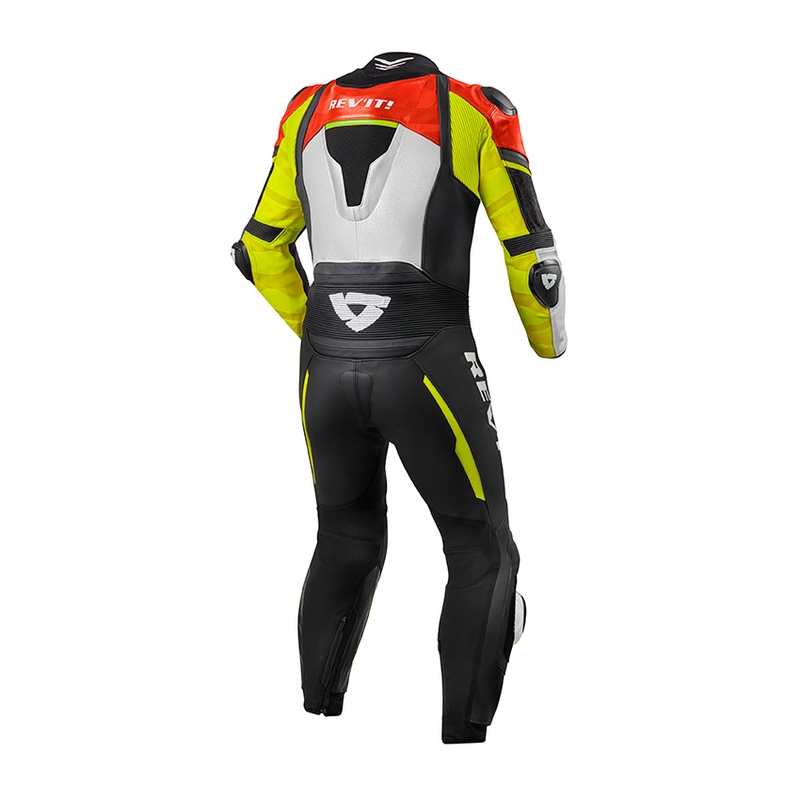 Jednodijelno motociklističko odijelo Revit Hyperspeed neon crveno-neon žuto rasprodaja