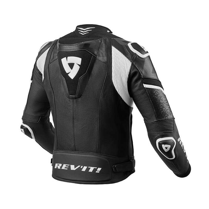 Revit Hyperspeed Pro motociklistička jakna crno-bijela rasprodaja