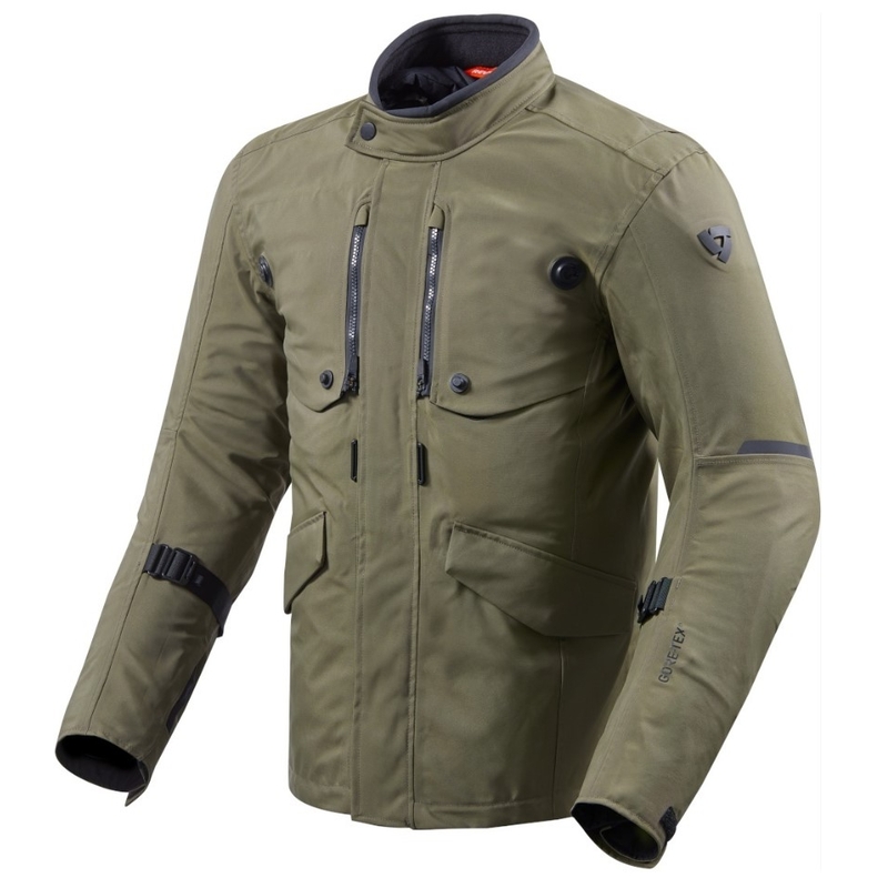 Revit Trench GTX motociklistička jakna tamno zelena rasprodaja