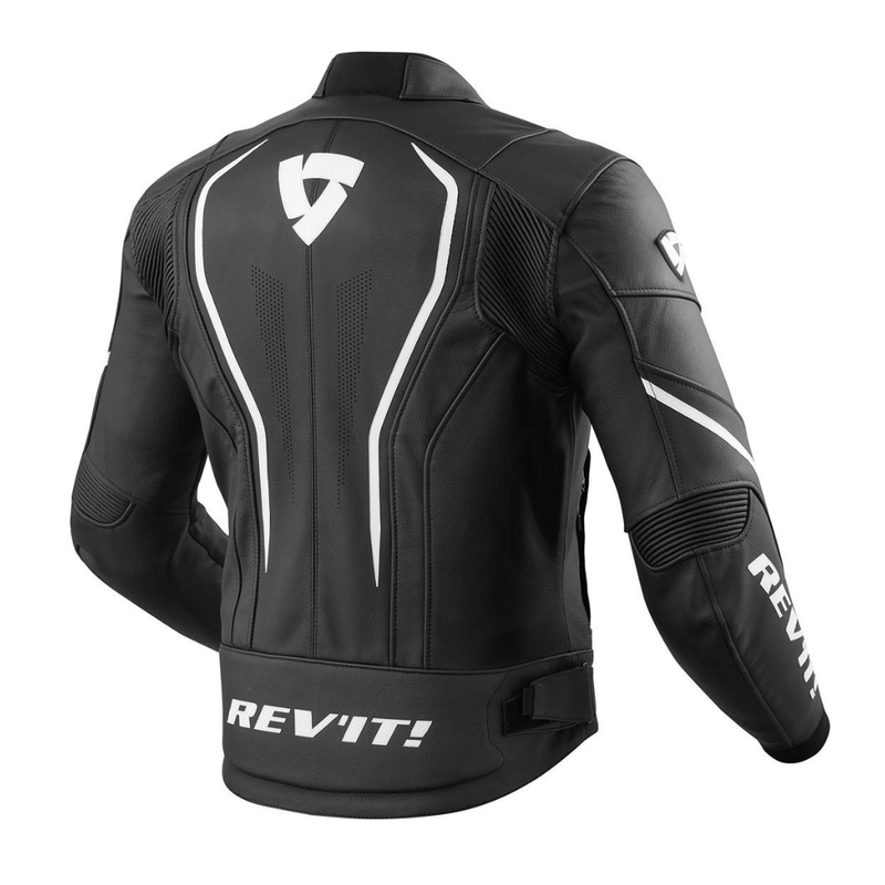 Revit Vertex GT motoristička jakna crno bijela rasprodaja