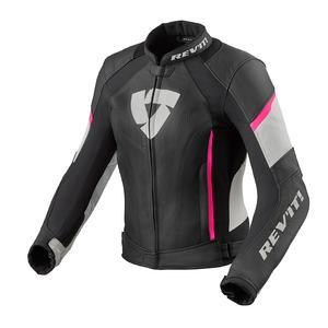 Ženska motociklistička jakna Revit Xena 3 crno-roza rasprodaja