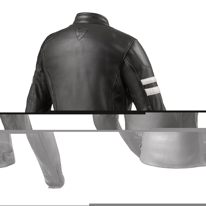 Ženske motorističke jakne Revit Meridian crno bijela rasprodaja