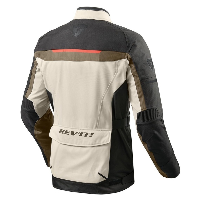 Motociklistička jakna Revit Safari 3 Black-Sand Brown rasprodaja