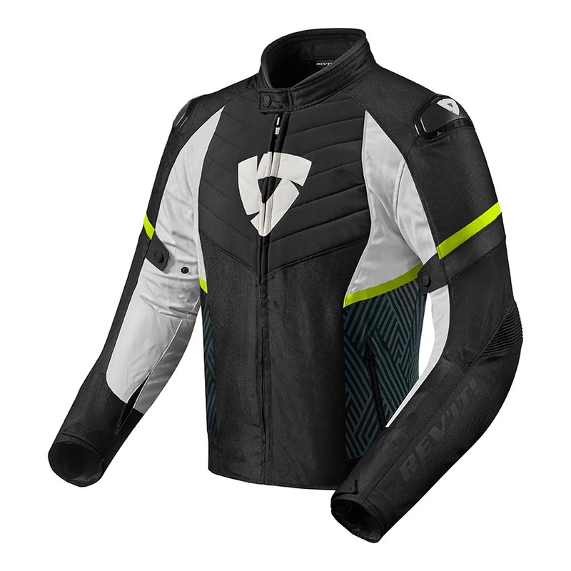 Motociklistička jakna Revit Arc H2O Black-Fluo Yellow rasprodaja