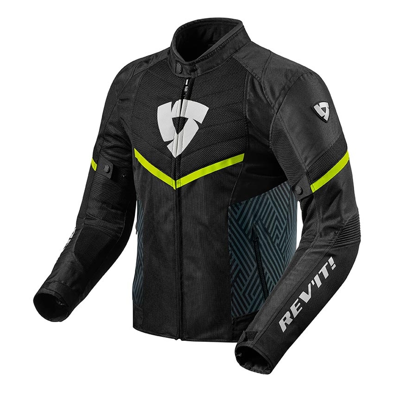 Revit Arc Air Black-Fluo žute motociklističke jakne rasprodaja