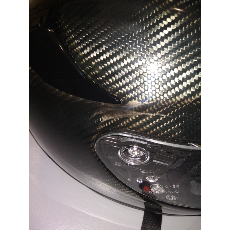 Integralna motociklistička kaciga HJC RPHA 70 Carbon black - II. kvaliteta