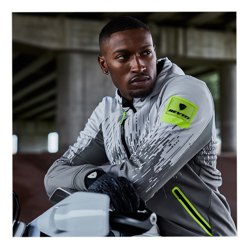 Revit Quantum 2 WB Grey-Fluo žuta motociklistička jakna rasprodaja