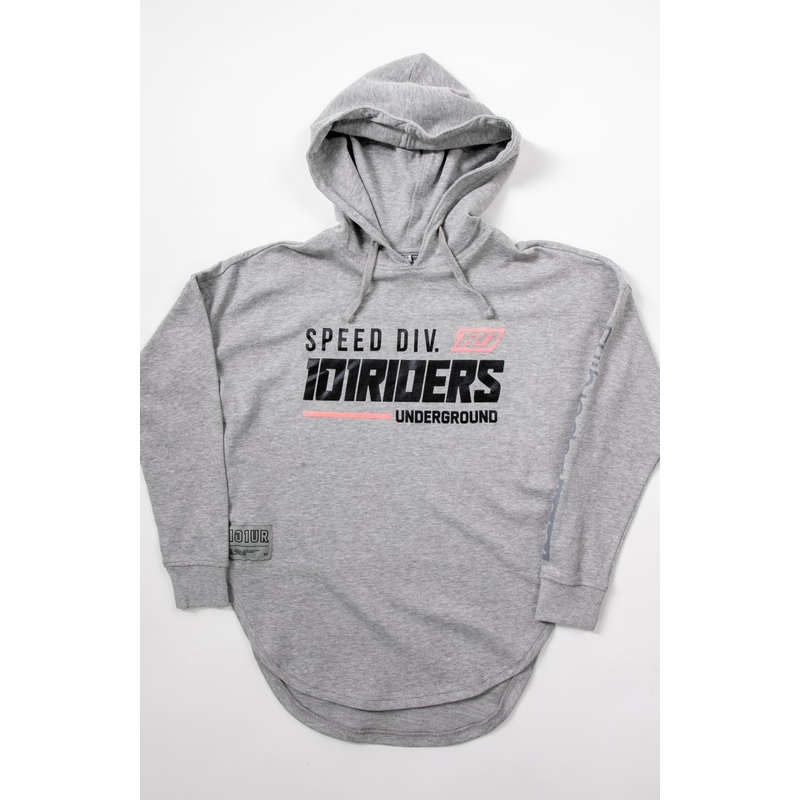 Ženski sweatshirt 101 Riders Flowy21 Melange siva