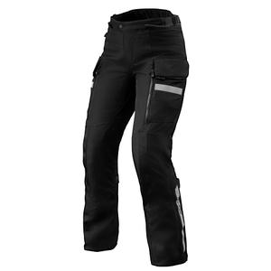 Ženske motociklističke hlače Revit Sand 4 H2O crne výprodej