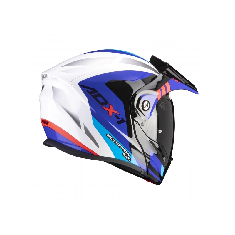 Scorpion ADX-1 Lontano flip-up enduro kaciga plavo-bijela