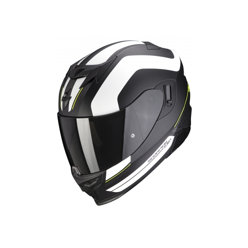 Scorpion EXO-520 AIR Lemans integralna kaciga crno-bijela