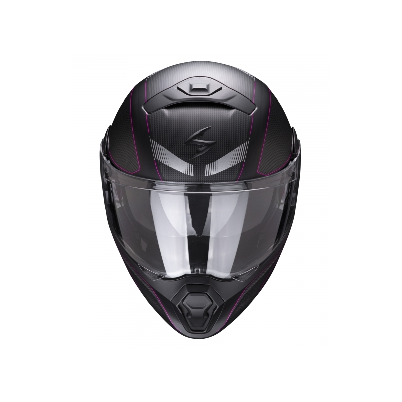 Preklopna kaciga Scorpion EXO-930 Cielo crno-roza