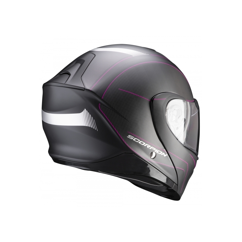 Preklopna kaciga Scorpion EXO-930 Cielo crno-roza