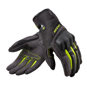 Ženske motorističke rukavice Revit Volcano crno-fluo žute výprodej