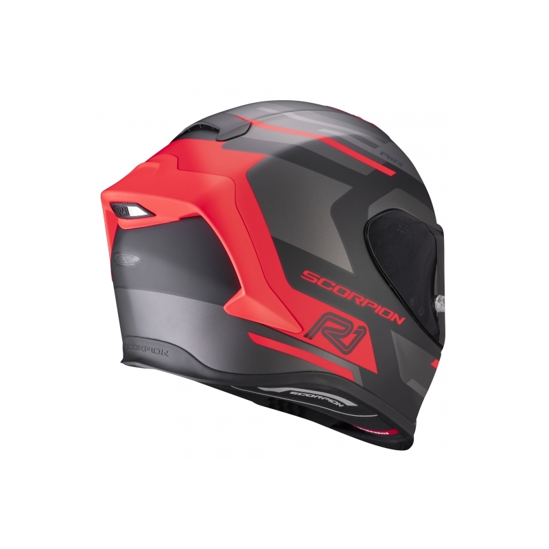 Scorpion EXO-R1 Air Orbis integralna kaciga crno-crvena