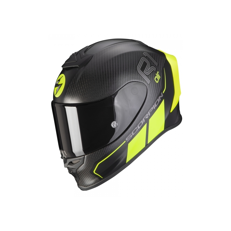 Scorpion EXO-R1 Carbon Air Corpus II integralna kaciga crno-fluo žuta