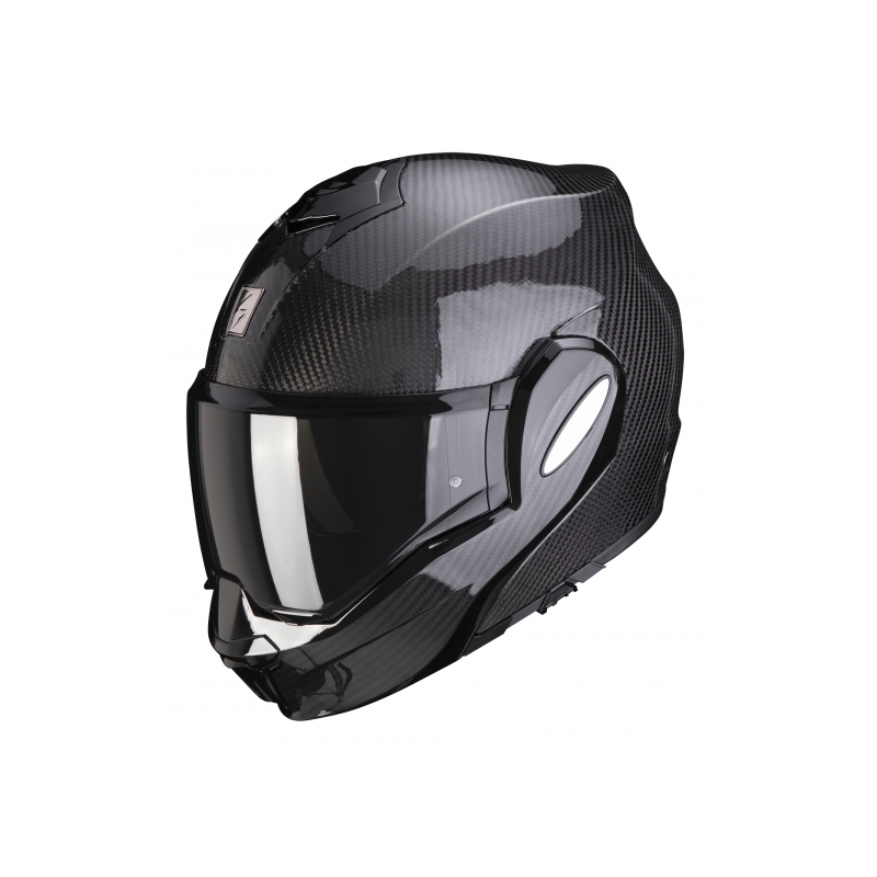 Preklopna kaciga Scorpion EXO-TECH Carbon crna sjajna
