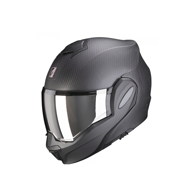 Preklopna kaciga Scorpion EXO-TECH Carbon black mat