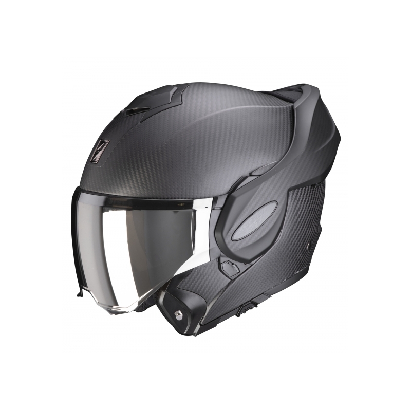 Preklopna kaciga Scorpion EXO-TECH Carbon black mat