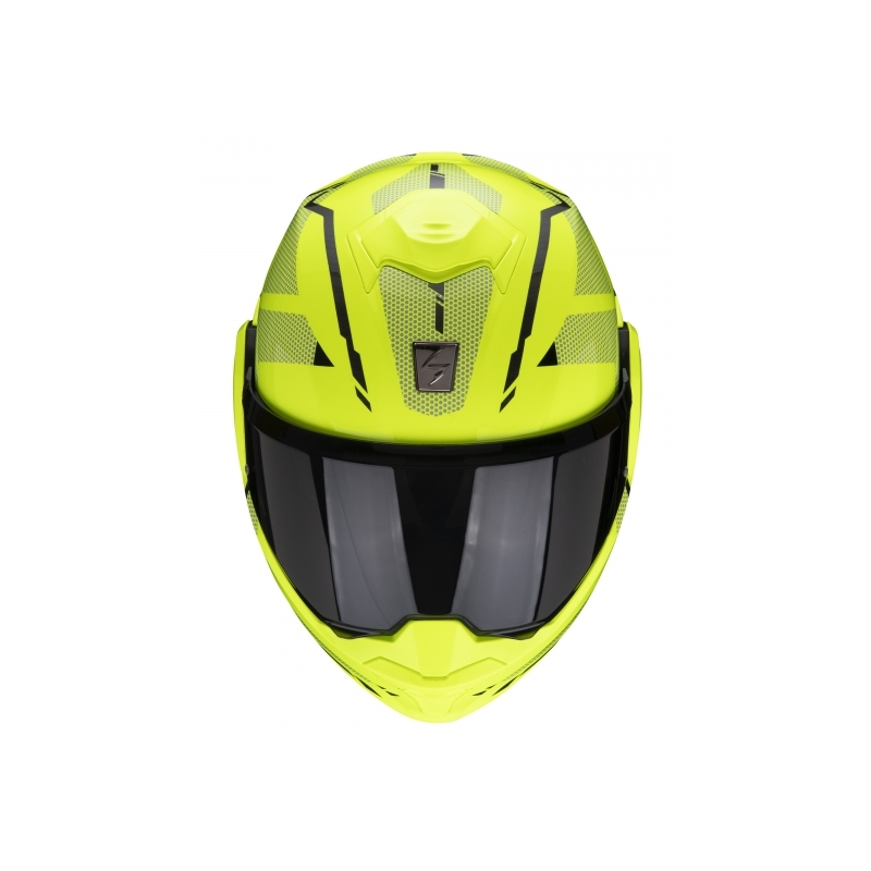 Kaciga na preklop Scorpion EXO-TECH Square fluo žuta