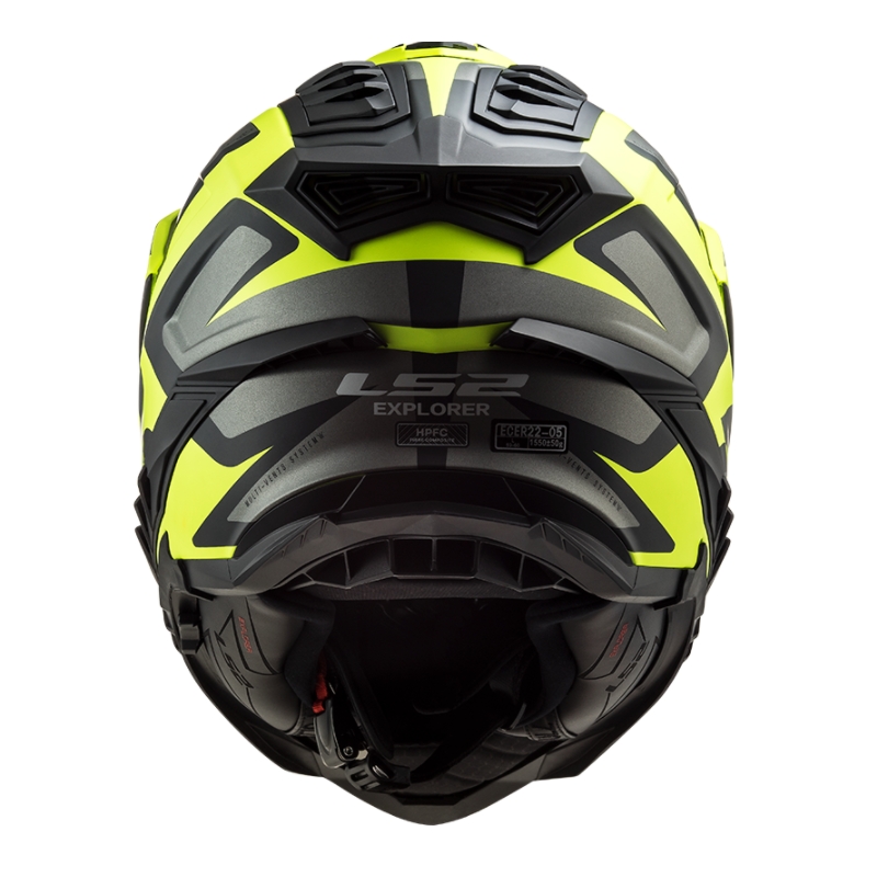 Enduro kaciga LS2 MX701 Explorer Alter crna-siva-fluo žuta