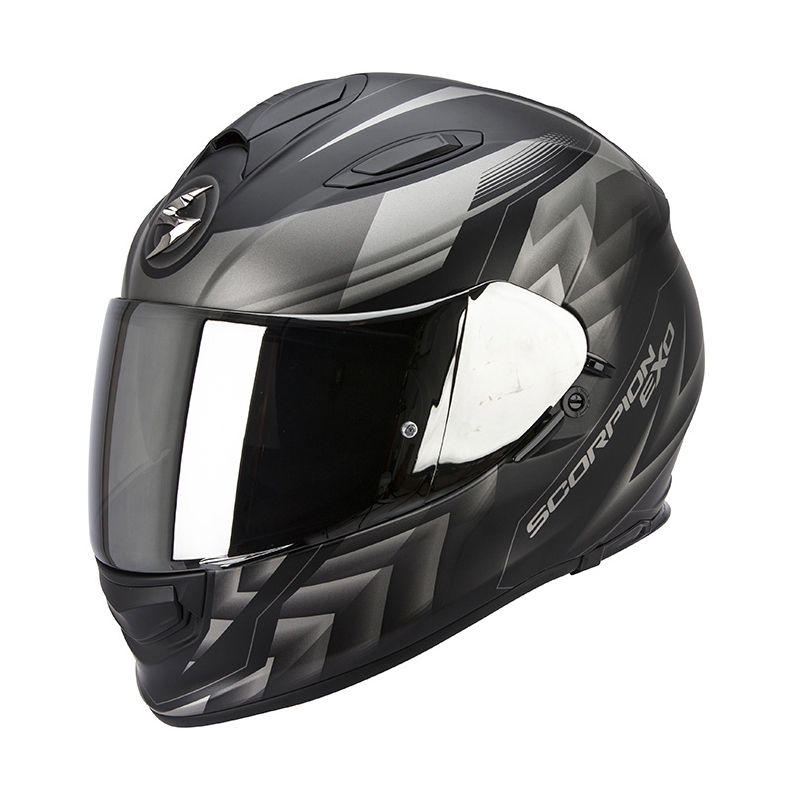 Motociklistička kaciga s punim licem Scorpion EXO-510 Air Scale crno-srebrna rasprodaja
