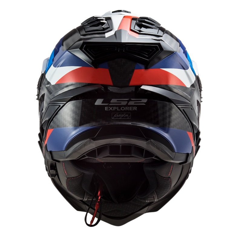 Enduro kaciga LS2 MX701 Explorer C Frontier crno-plavo-bijela