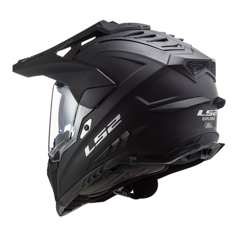 Enduro kaciga LS2 MX701 Explorer Solid black