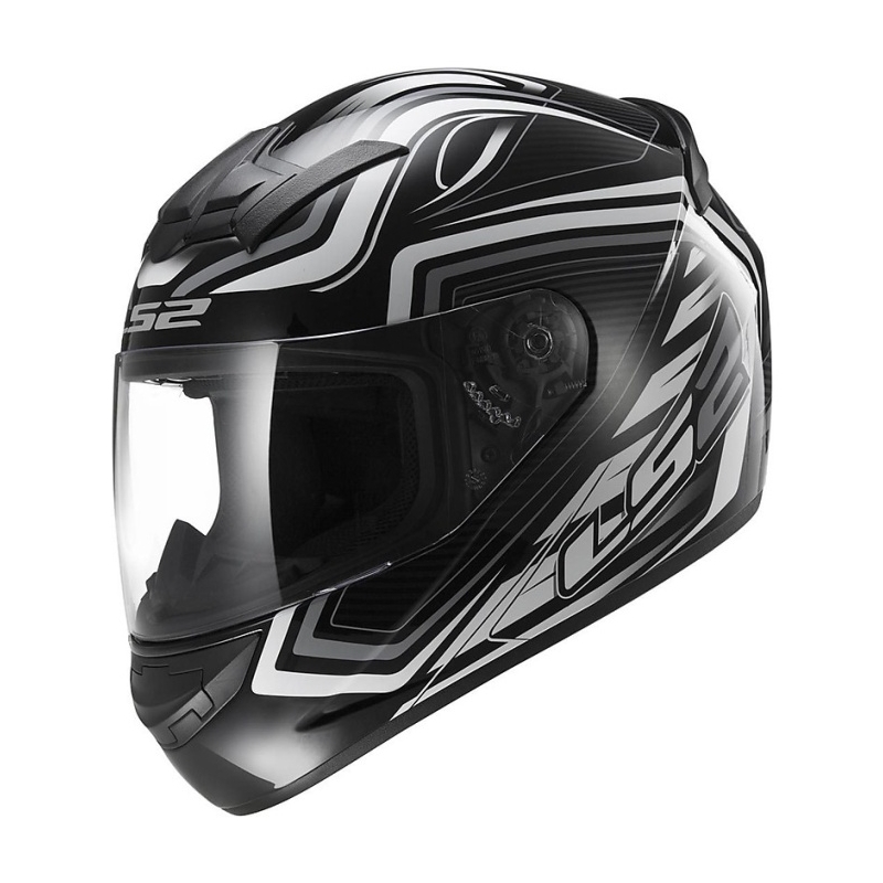 Motoristička kaciga LS2 FF352 ROOKIE Ranger crno-bijela rasprodaja