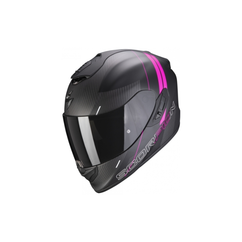 Scorpion EXO-1400 Carbon Air Drik integralna kaciga crno-roza