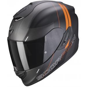 Scorpion EXO-1400 Carbon Air Drik integralna kaciga crno-narančasta
