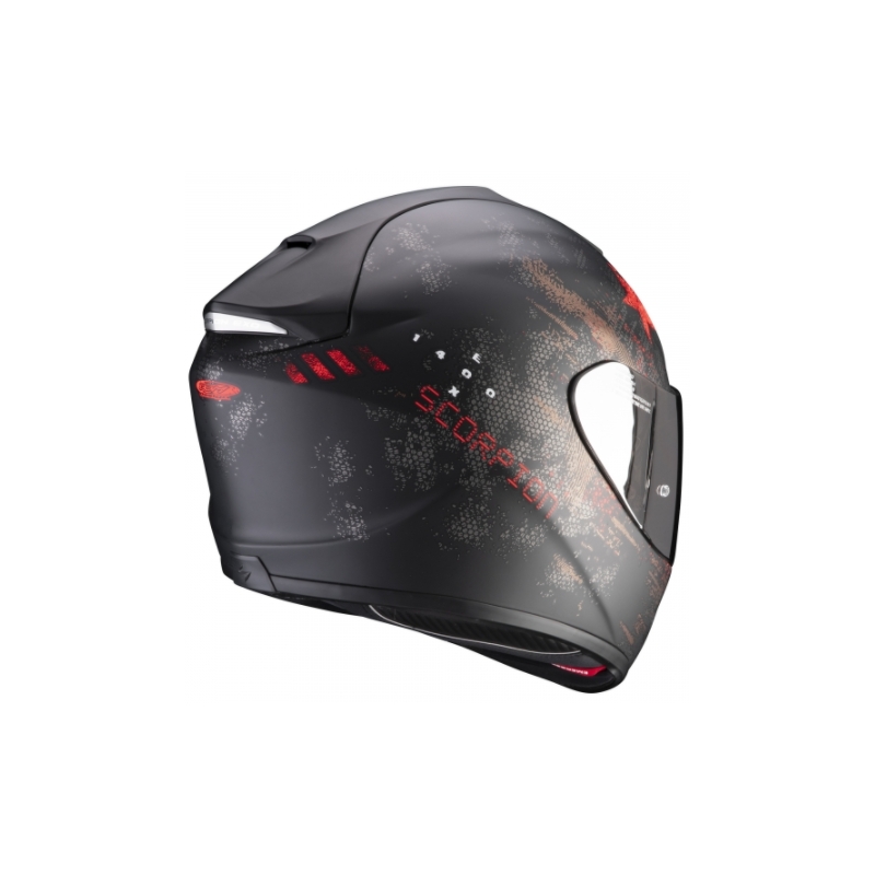 Integralna motociklistička kaciga Scorpion Exo-1400 Air Asio crno-crvena