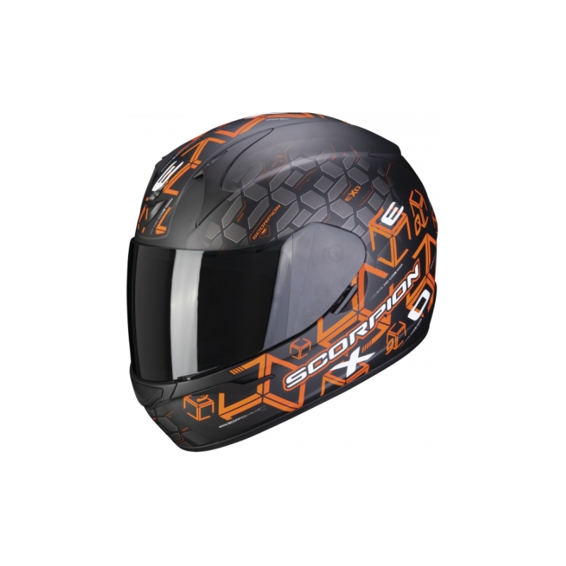 Scorpion EXO-390 Cube Full Face kaciga crno-narančasta rasprodaja