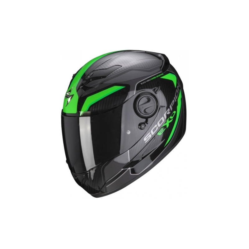 Integralna kaciga Scorpion EXO-490 Supernova crno-zelena
