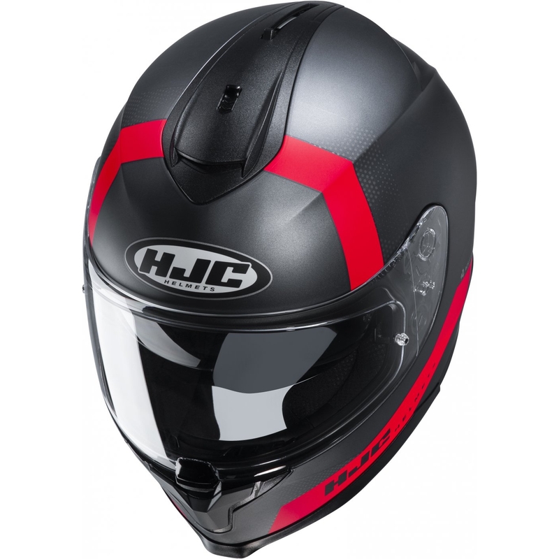 Integralna motociklistička kaciga HJC C70 Eura MC1SF crveno-siva