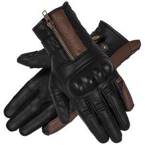 Motociklističke rukavice Rebelhorn Hunter crno-smeđe